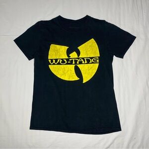 Wu Tang Clan Black Vintage Logo T-Shirt Men's MEDIUM